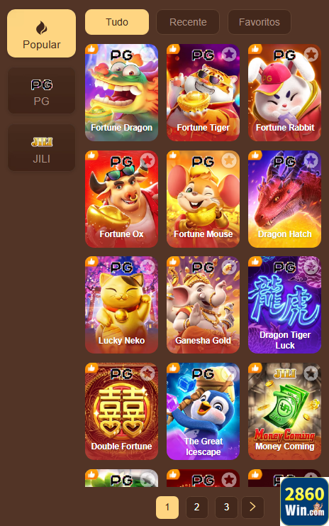 Jogos Certificados 2860win.com